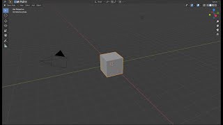 Deleting the Default Cube in Blender