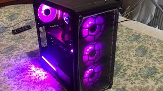 Corsair Crystal 460X Rgb Case, Build Argb i9-9900K