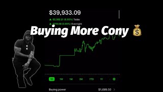 Investing w/ Og Ep 31: Bought More Cony With Qdte💰 #cony #dividends