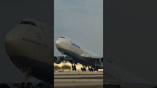 Lufthansa 747 Departure