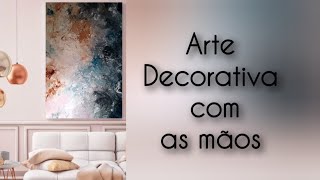 Aprenda a produzir Arte fluida com as mãos