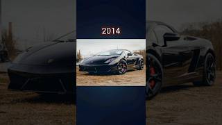 Evolution of Lamborghini Gallardo spyder 🤯😈#viral #short