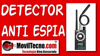 DETECTOR de Micrófonos, Cámaras y Gps OCULTOS MovilTecno 807