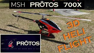 MSH Protos 700X - 3D Stunt RC Helicopter