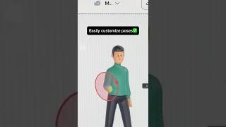 Easiest 3D character tool for designers🤯 #graphicdesign #graphicdesigner #freelancedesign