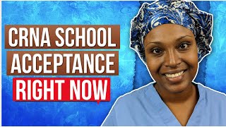 Start Working Toward Your CRNA School Acceptance Now