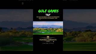 Golf Game call "F&P" or Fairways & One Putts