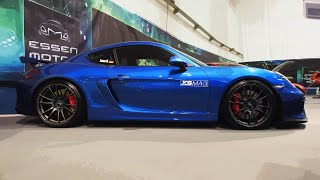 Porsche Cayman GT4 Typ 981 Tuning (2015), 3.8 415ps, OZ Supperleggera HLT R20