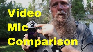 Video mic comparisons