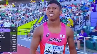 世界陸上オレゴン100M サニブラウン9.98！