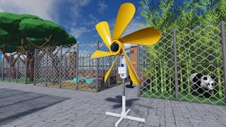 Roblox Many Fans In The Zoo : Stand Fan, Table Fan, Funny Wobbly Ceiling Fans - Kipas Angin Ngamuk