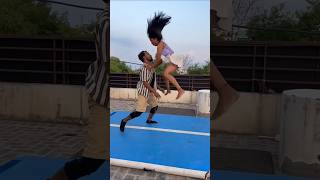 Wait for ghost jumpSubscribe#gymnast184K#acrobatics #action #stunt #flip #shorts