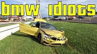 Idiot BMW Drivers, Crazy BMW Driving Fails