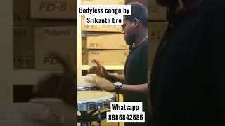 Congo playing Sound check by Srikanth gangoli