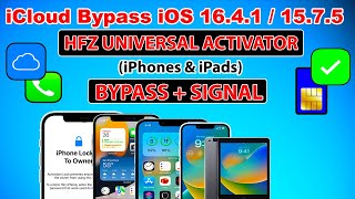 😍 New iCloud Bypass with Sim iPhone/iPad iOS 16.4.1/15.7.5| Unlock iCloud Activation Locked to Owner