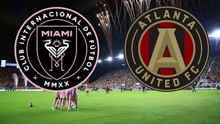 INTER MIAMI vs ATLANTA UNITED EN VIVO - MLS OCTAVOS DE FINAL | LIONEL MESSI TITULAR!!! 🏆🔥