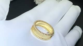 18k yellow gold ring