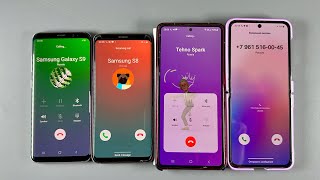 Incoming Call Samsung Galaxy Z Flip 5 + Samsung Note 10 + Samsung S9 + Samsung Galaxy S8