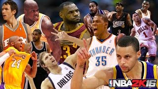 NBA 2K16 All Time Teams: The Past 13 MVP's!