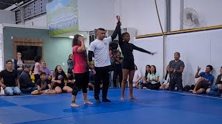 8° Interno No Gi Marangoni Bjj 2023 - Monique  X Giulia  - Semi Final Adulto Azul/Roxa Absoluto