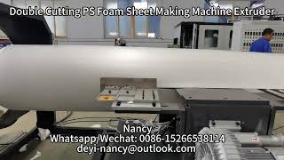 Polystyrene PS Foam Sheet Extruder | Foam Sheet Extrusion Line | EPS Foam Sheet Extrusion Machine