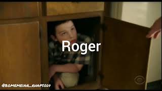 Roger Hiding in the Cupboard but it's Young Sheldon (Queen Meme Edit)