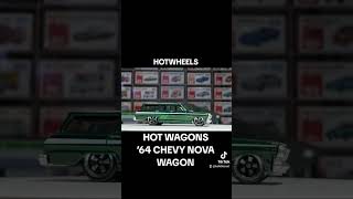 Hotwheels Hot Wagons ’64 CHEVY NOVA WAGON #hotwheels #diecastcars #collection #hotwheelsindonesia