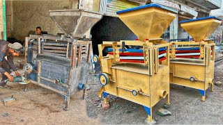 The Step-by-Step Creation of a Wheat Cleaning Machine