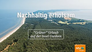 Nachhaltiger Urlaub auf der Insel Usedom