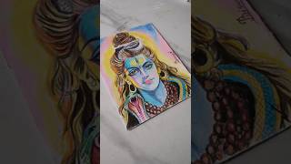 Lord Shiva drawing 🪷🙏😍#harharmahadev #lordshiva #drawing #shorts