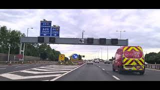 Driving on M4 Motorway 🛣 Friday evening