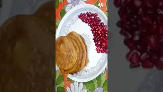 Pancake Recipe पैनकेक बनाने की विधि /Leftover Aate Se) Easy & Healthy#shorts #youtubechannel #viral