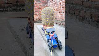 Dal makhani Se overload trolla Mini Swaraj Tractor khinchkar Le Gaya#trending #shortvideos#ytshort