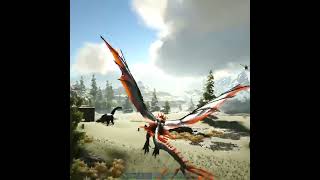 ARK Ice Wyvern - Event Color Black/Orange 1-5