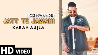 Jatt Te Jawani : Karan Aujla New Song Status I Latest Punjabi Songs 2021 I Mr Singh Status