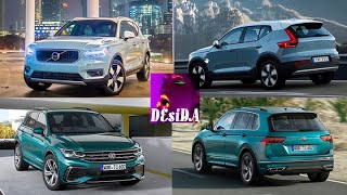 2021 Volvo XC40 vs 2021 Volkswagen Tiguan (technical comparison) #VolvoXC40 #VolkswagenTiguan