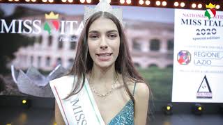 Intervista Martina Sambucini, Miss Italia 2020