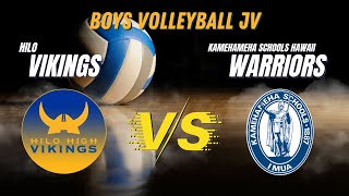 Hilo vs KS Hawaii | Boys JV Volleyball 4/17/2024