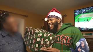 Snaccksize Reacts to amp gave chris the best christmas gift