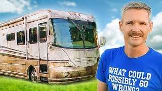 Will Our FREE Abandoned RV Finally Run & Drive?