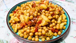 Fry Chana Chaat I Healthy Chana Chaat | Street Food Style Fried Chana Chaat Recipe