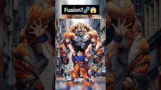 Goku's wild side the Tiger 🐅  🧬 Fusion revealed #DragonBallZ#tiger Fusion#GokuFanArt