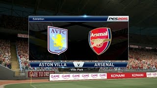 DAYMOS PES2015 CHANTS Aston Villa vs Arsenal XBOX 360 MOD.mp4