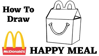 McDonalds HAPPY MEAL - How To Draw | EASY!