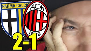 VERGOGNOSI!! CAMMINATE IN CAMPO BRUTTI TRADITORI!!! VOMITEVOLI!!! || PARMA-MILAN 2-1