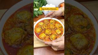 Egg kofta Masala | अंडा कोफ्ता | अंडा बनाने का बिल्कुल नया तरीका | Easy Egg curry #ytshorts