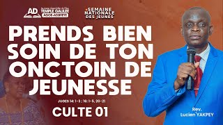 PRENDS BIEN SOIN DE TON ONCTION DE JEUNESSE ! / CULTE 1 / DIMANCHE 24 NOVEMBRE 2024