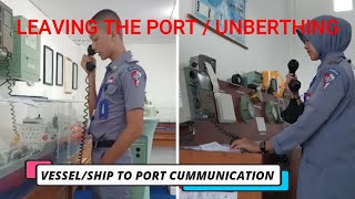 Communication Between Vessel To Port Control (Pilot) and Ship To Ship