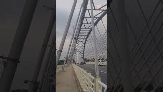 Riding over Seri Wawasan Bridge Putrajaya