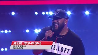 Jesse Tolo-Paepae - I Got a Woman | The Voice Australia 6 (2017) | Blind Auditions